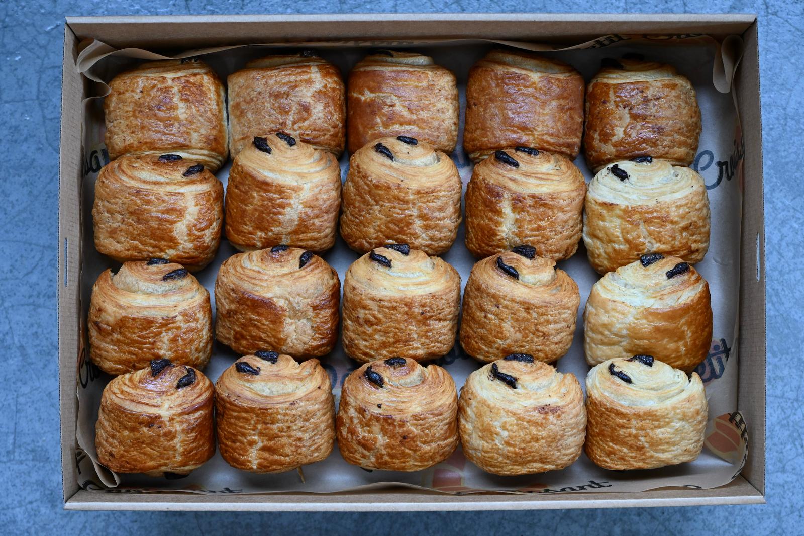 20 MINI PAIN CHOCOLAT