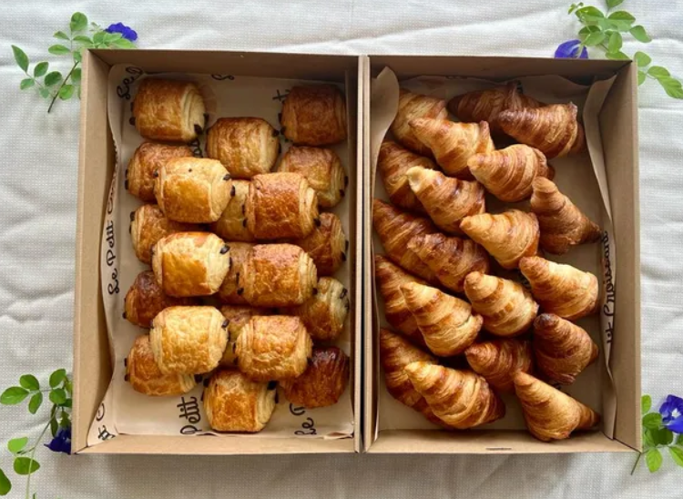 20 Mini Croissant + 20 Mini Pain au Chocolat