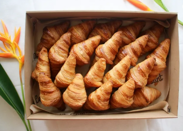 20 mini croissants