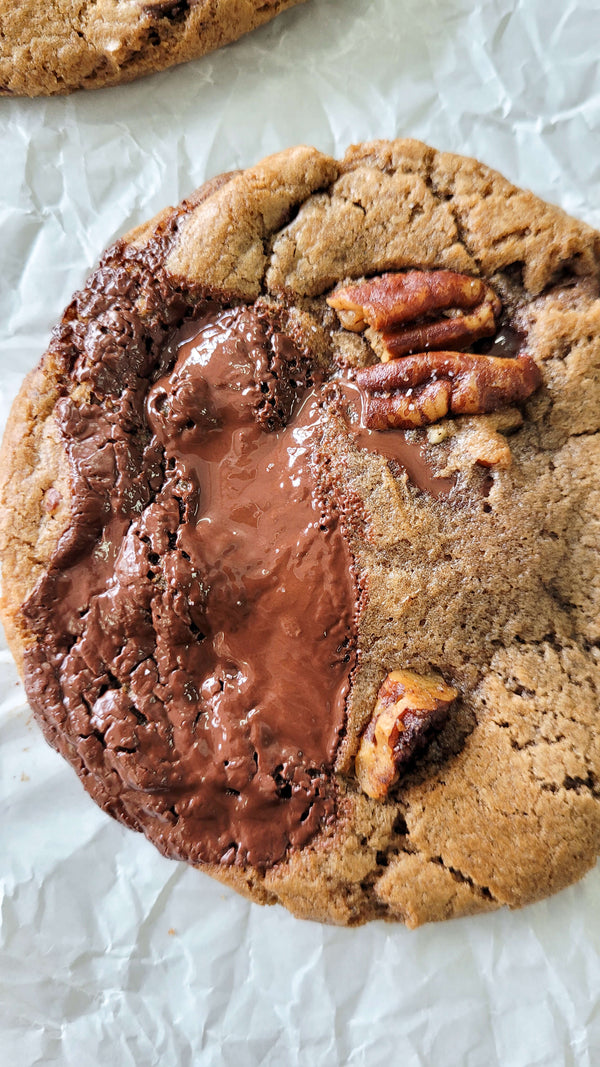 Pecan Dark Chocolate Cookies (6pcs)