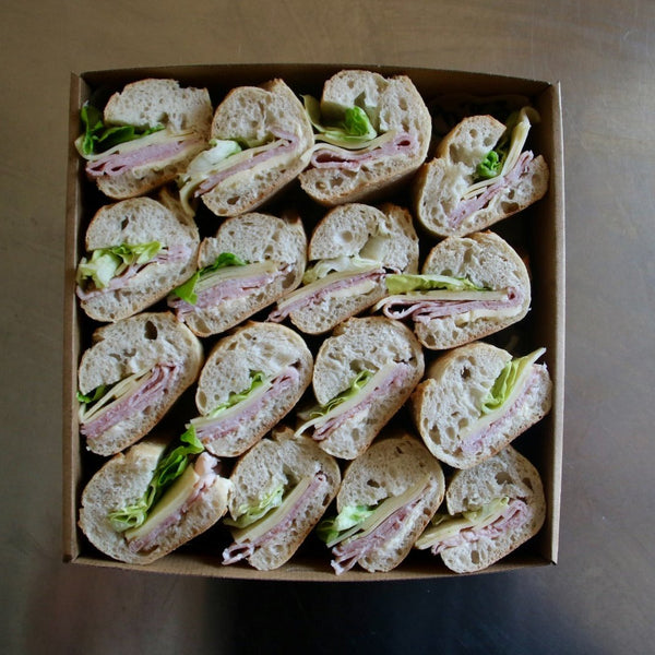 Mini Ham & Cheese Sandwiches