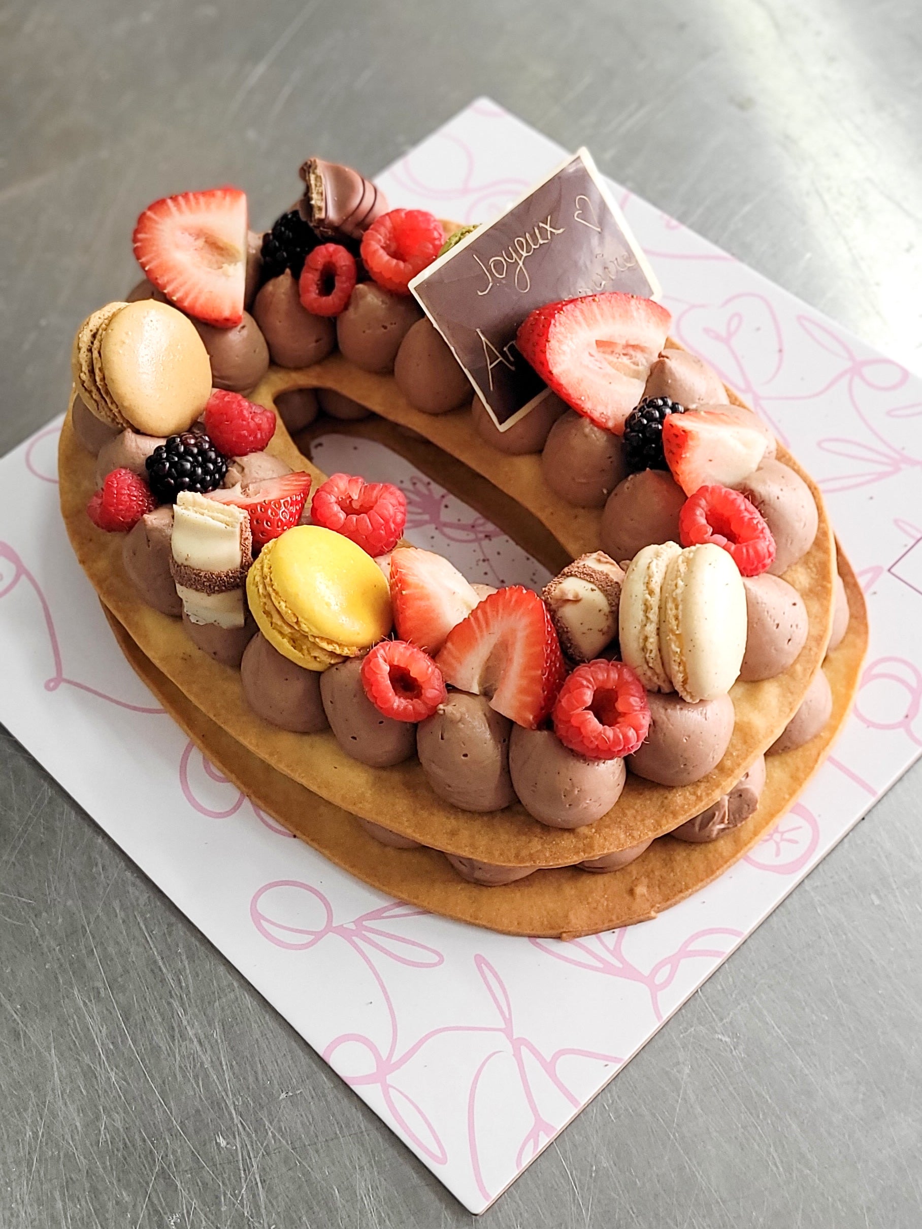 This is the best birthday cake in Hong Kong: our number cakes.