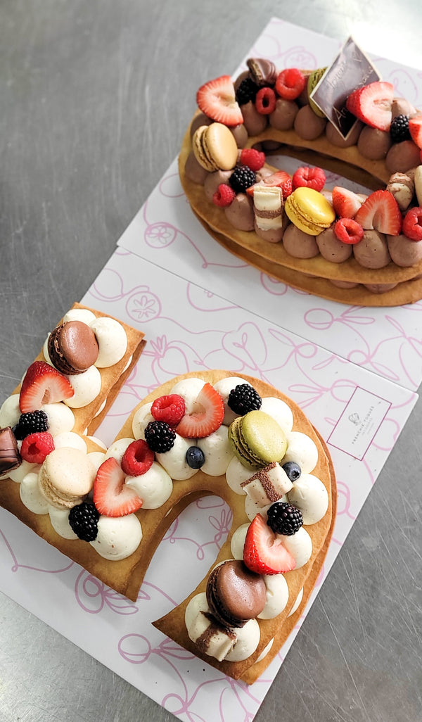 This is the best birthday cake in Hong Kong: our number cakes.