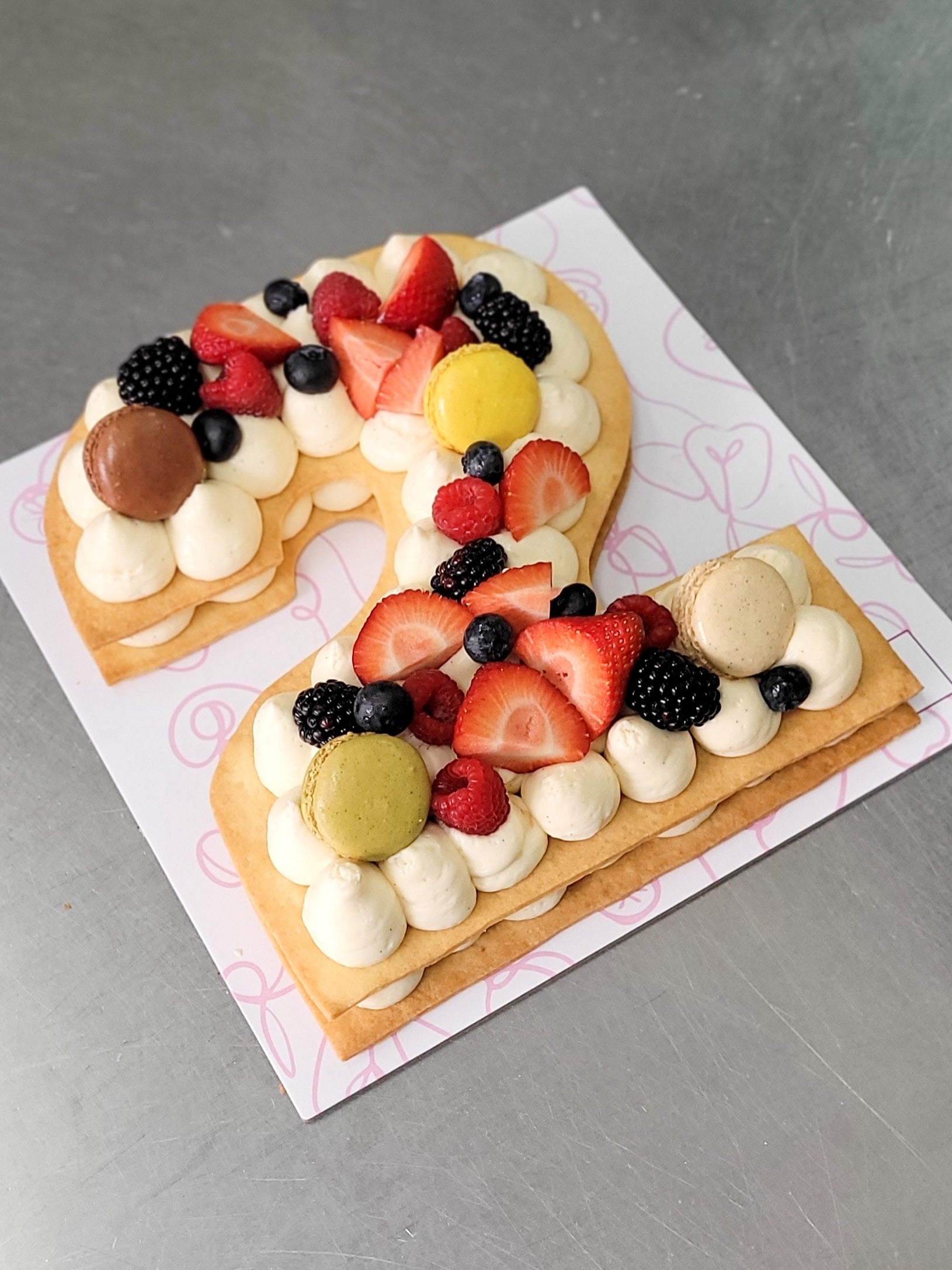 This is the best birthday cake in Hong Kong: our number cakes.