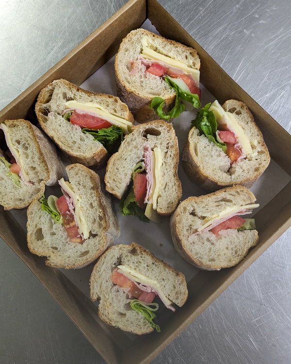 Mini Ham & Cheese Sandwiches