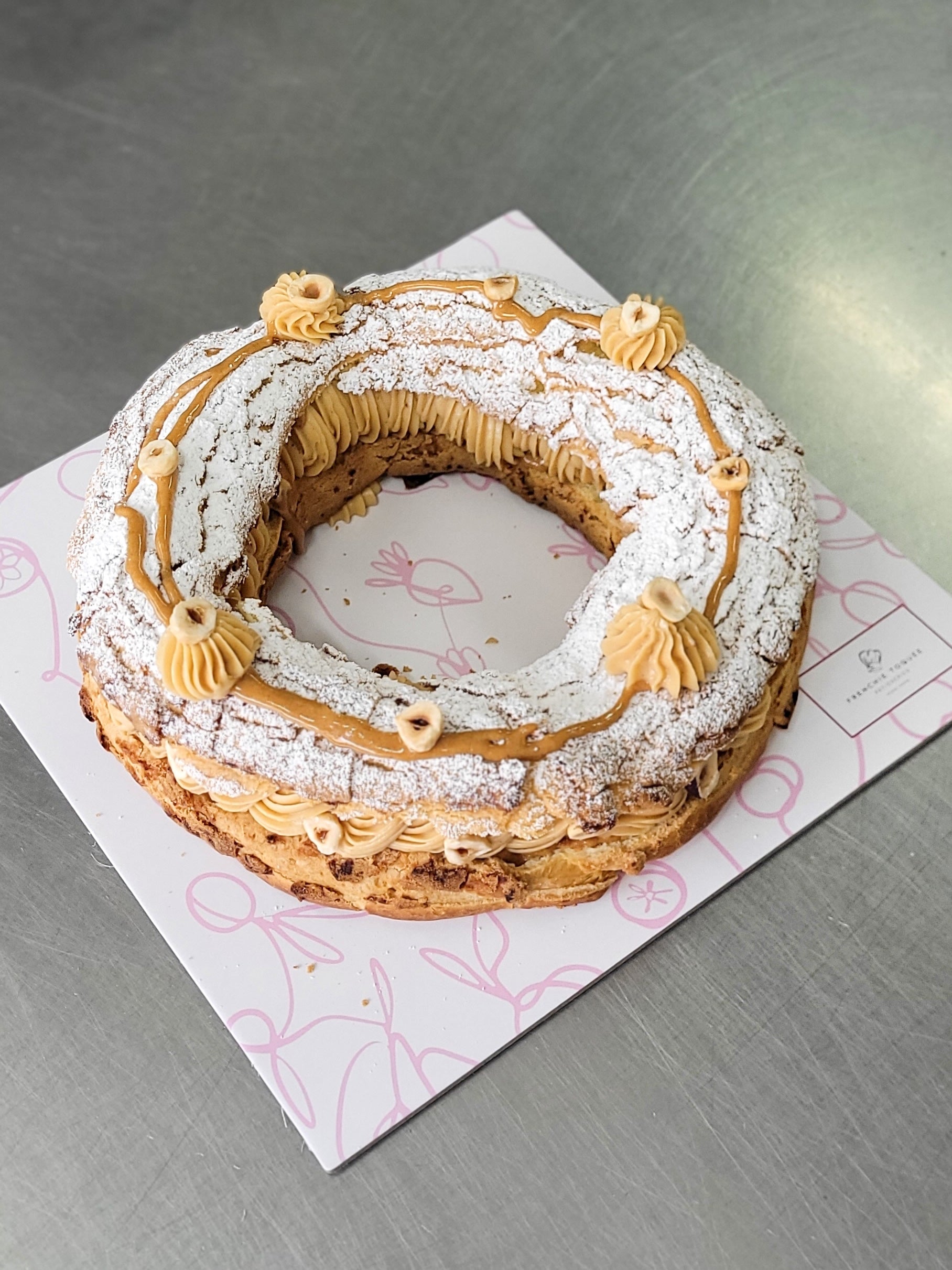 Our best seller this year, the Paris-Brest is one of the best cake in Hong Kong for birthdays, dinners or catering. Nutty, crunchy, not too sweet and very flavorful in hazelnuts, look no further for the best birthday cake in Hong Kong.
