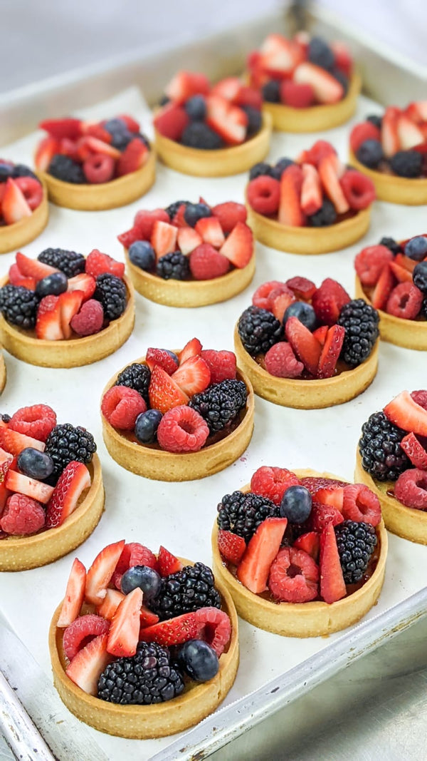 Red berries tartelettes