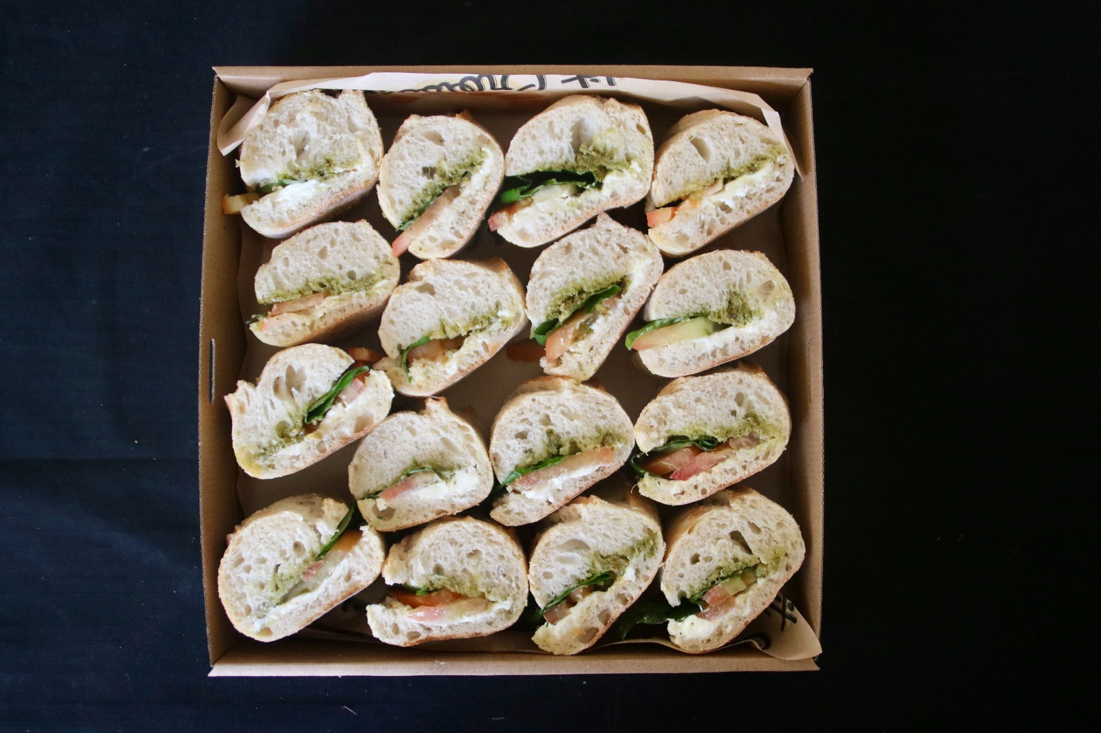Mini Vegetarian Sandwiches